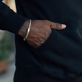 The Flat Head FN-SWP-301 Fleece Lined Sweatshirt Hoodie Black