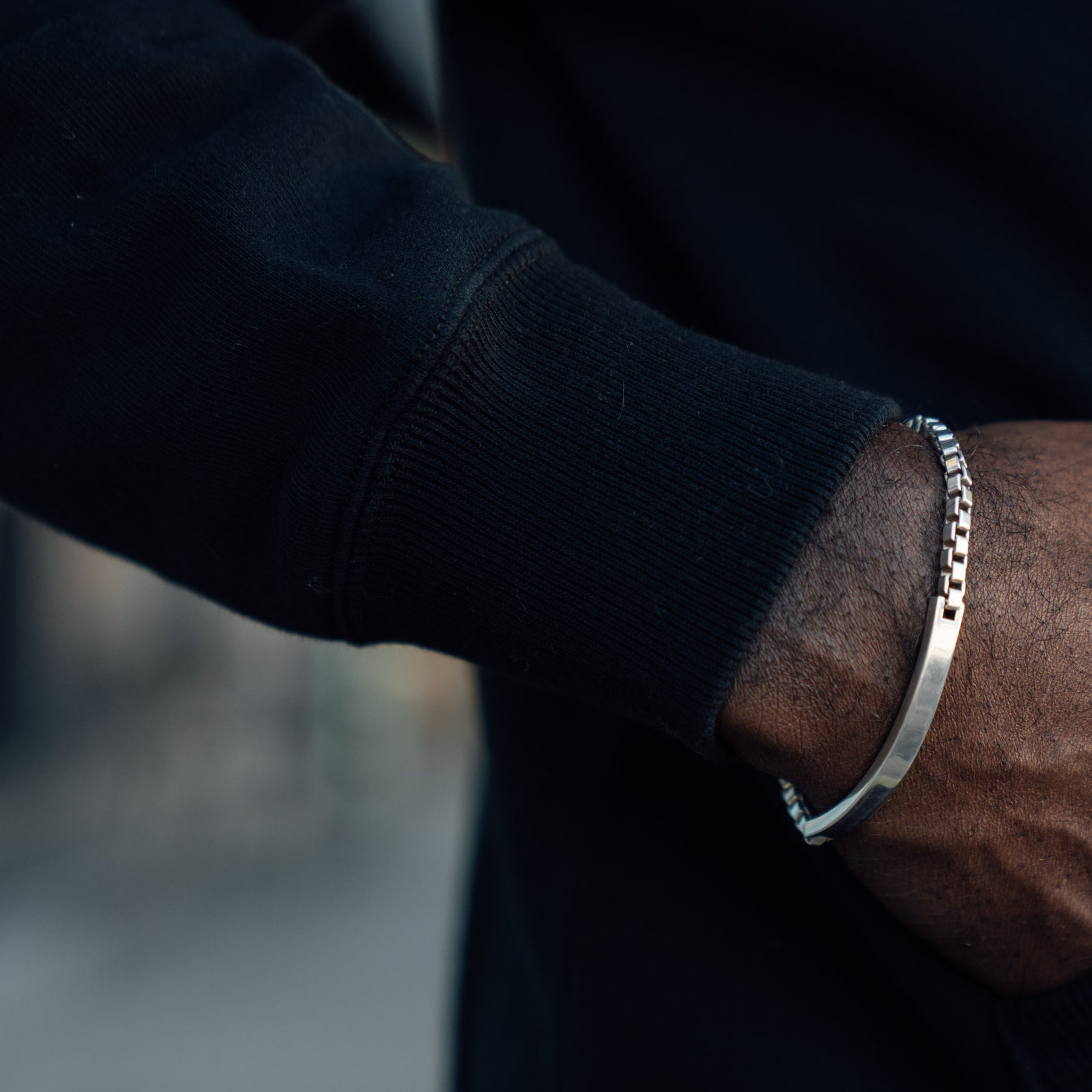 The Flat Head FN-SWP-301 Fleece Lined Sweatshirt Hoodie Black