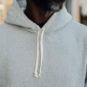 The Flat Head FN-SWP-301 Fleece-Lined Sweatshirt Hoodie Grey