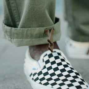 The Flat Head FN-PA-C016 Cargo Pants Olive