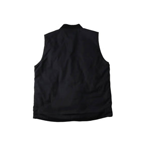 The Flat Head FN-OJ-CV003 Duck Vest Black PRE-OWNED/ FINAL SALE