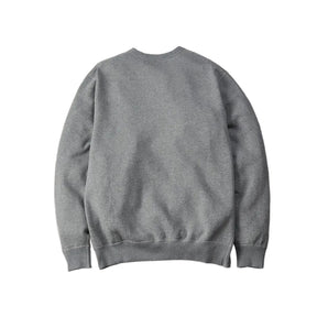 The Flat Head FN-SWC-301 Loopwheel Crewneck Sweatshirt Grey