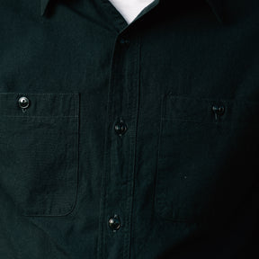 Full Count 4810-22 Chambray Shirt Black