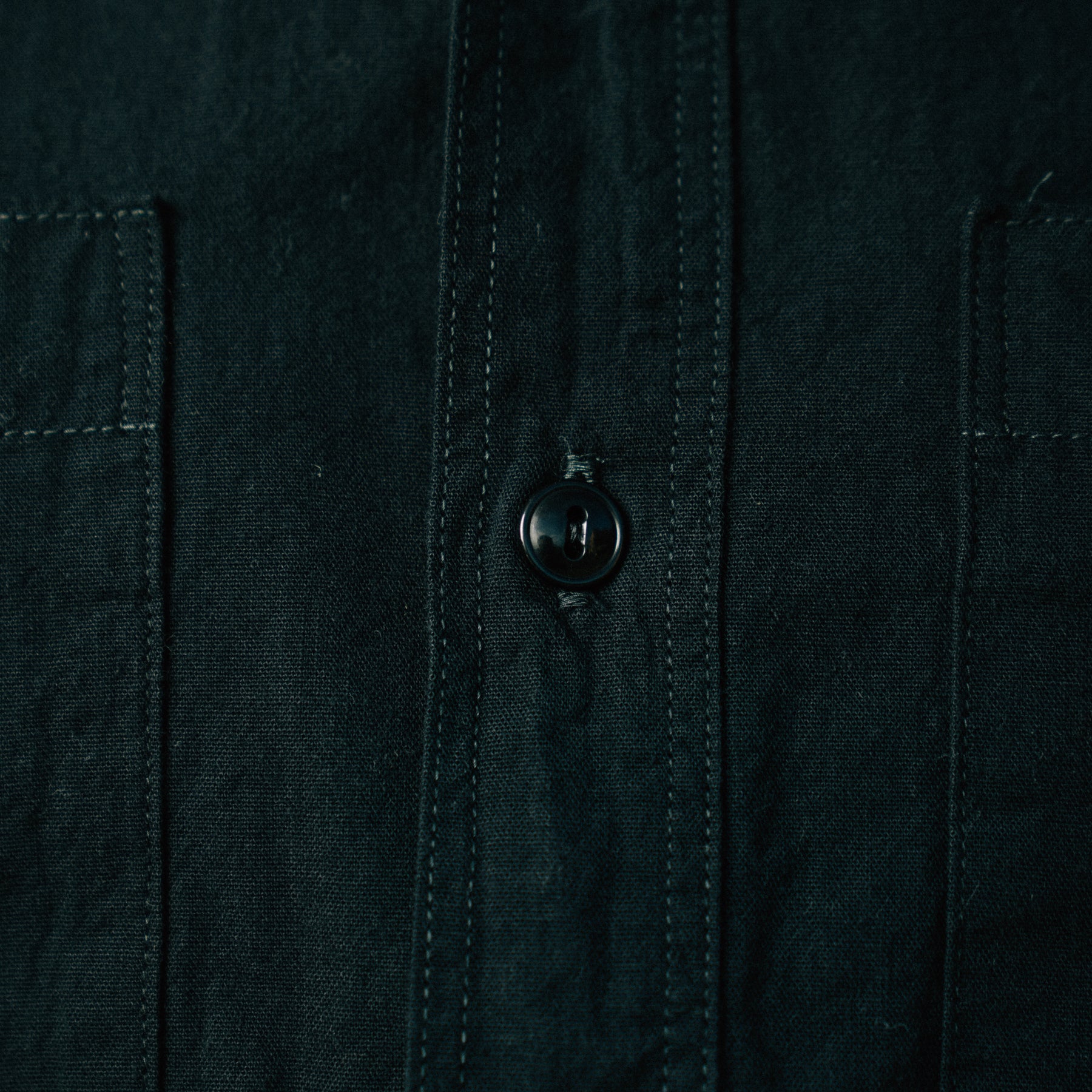 Full Count 4810-22 Chambray Shirt Black