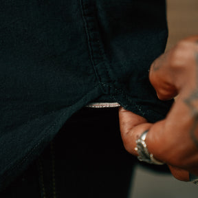 Full Count 4810-22 Chambray Shirt Black