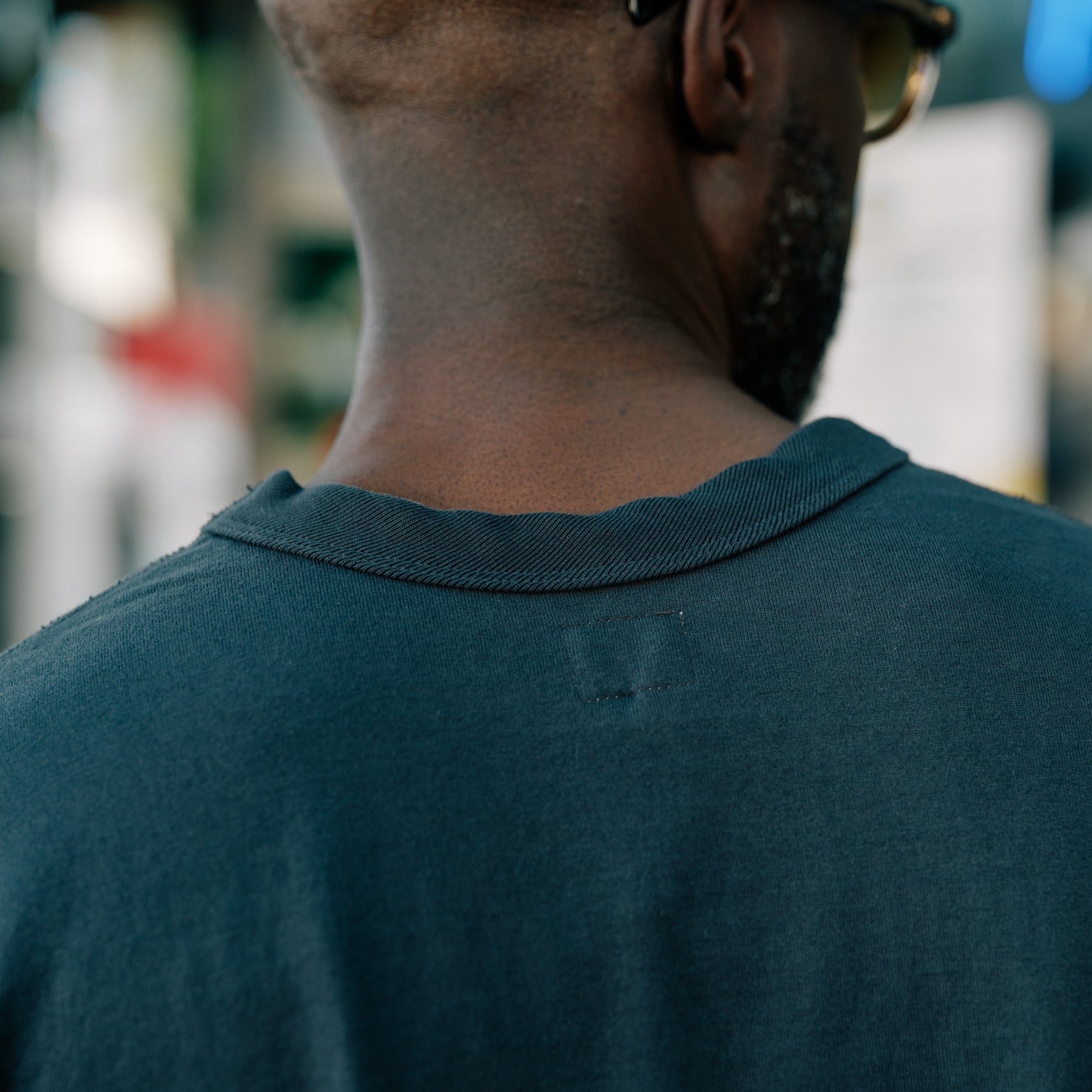 Full Count Flat Seam Heavyweight T-Shirt Ink Black