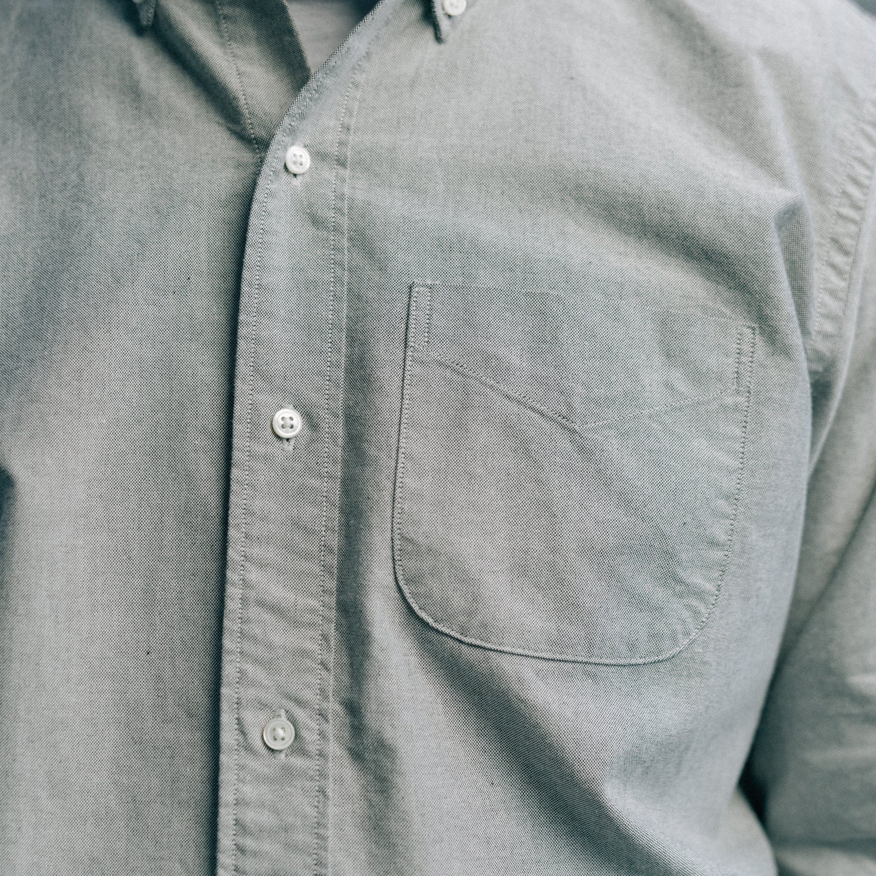 Full Count 4081 Good Old B.D. Shirt Gray