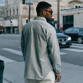 Full Count 4081 Good Old B.D. Shirt Gray