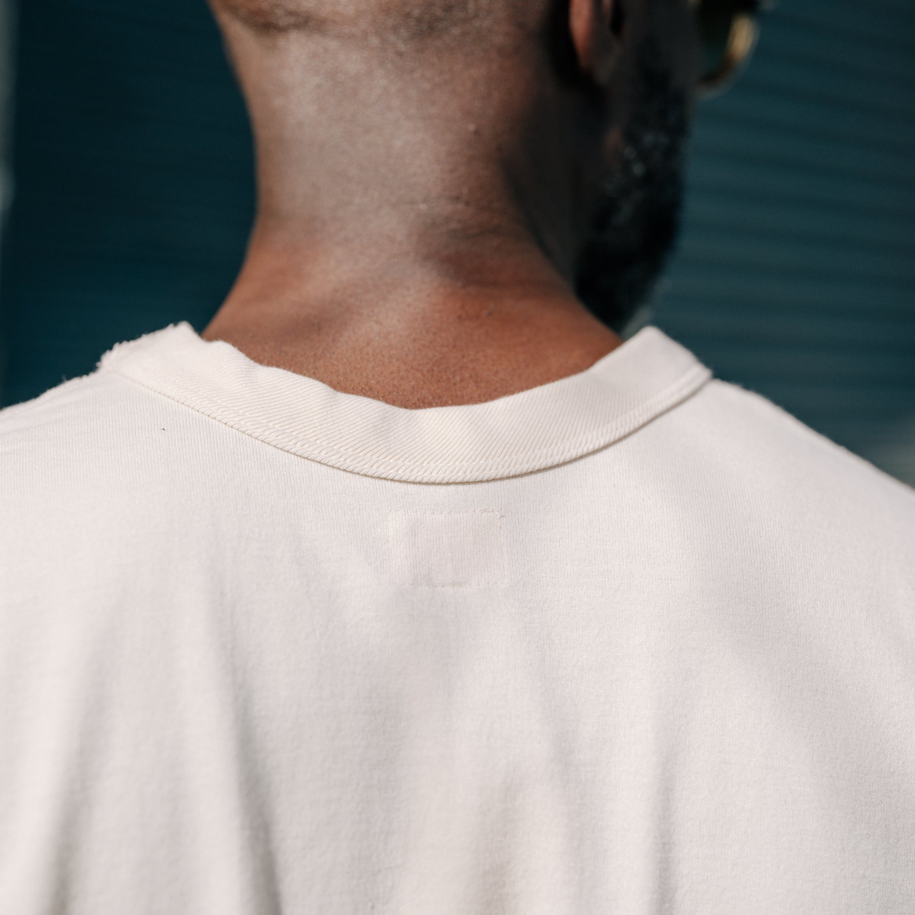 Full Count Flat Seam Heavyweight T-Shirt White