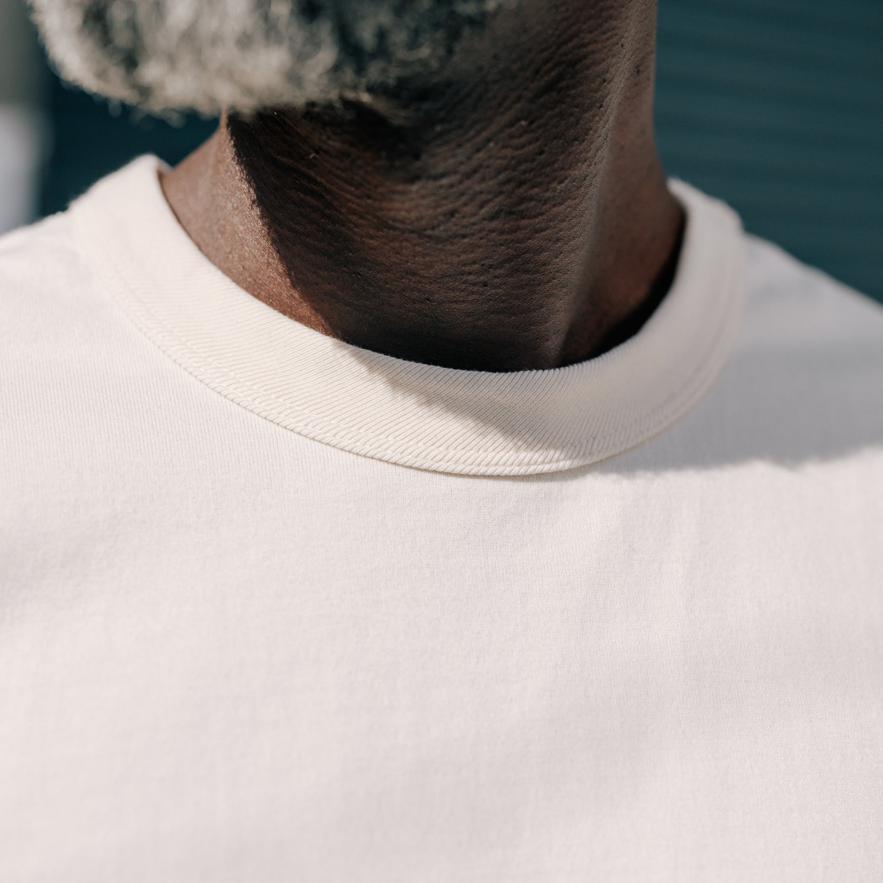 Full Count Flat Seam Heavyweight T-Shirt White