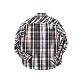 UES Heavy Flannel Shirt Navy