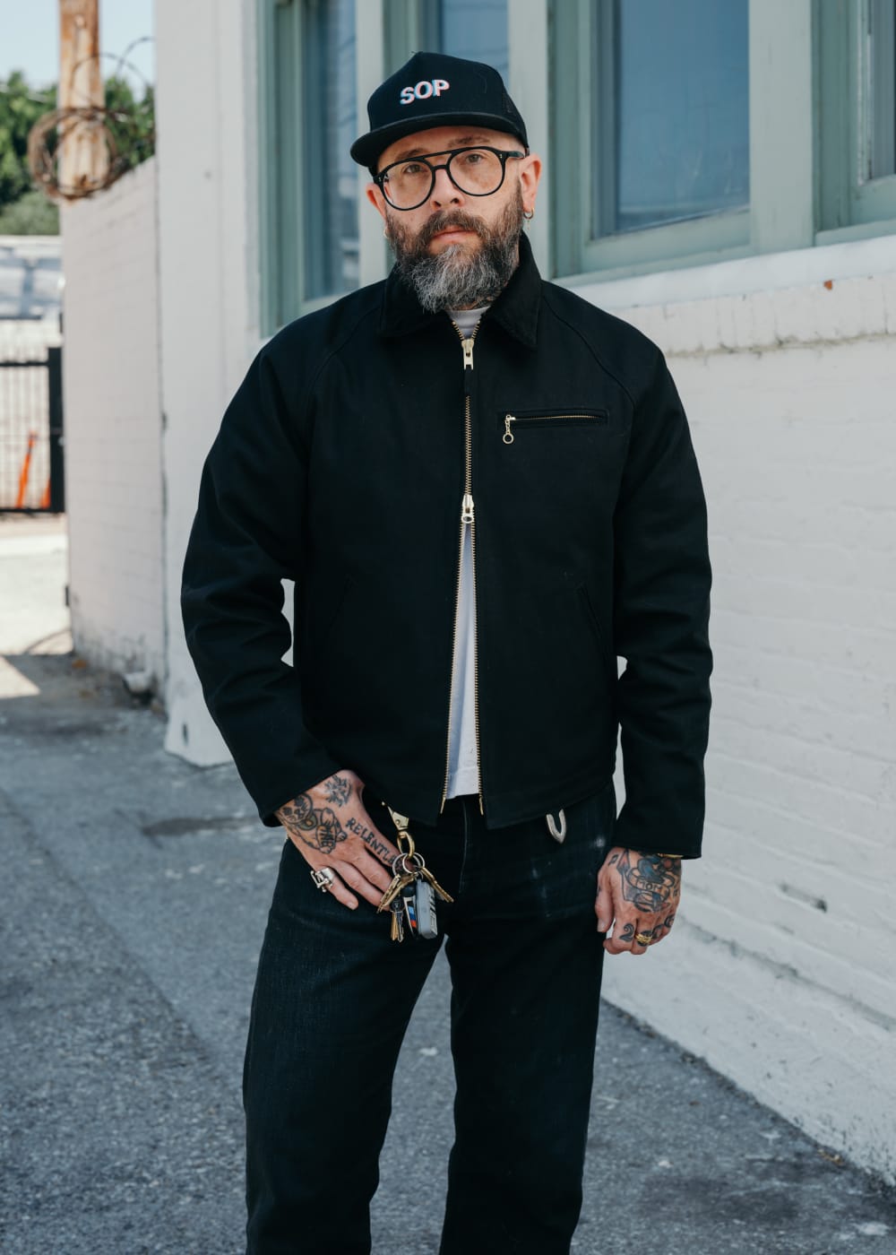 FIGUEROA CANVAS WORK JACKET 