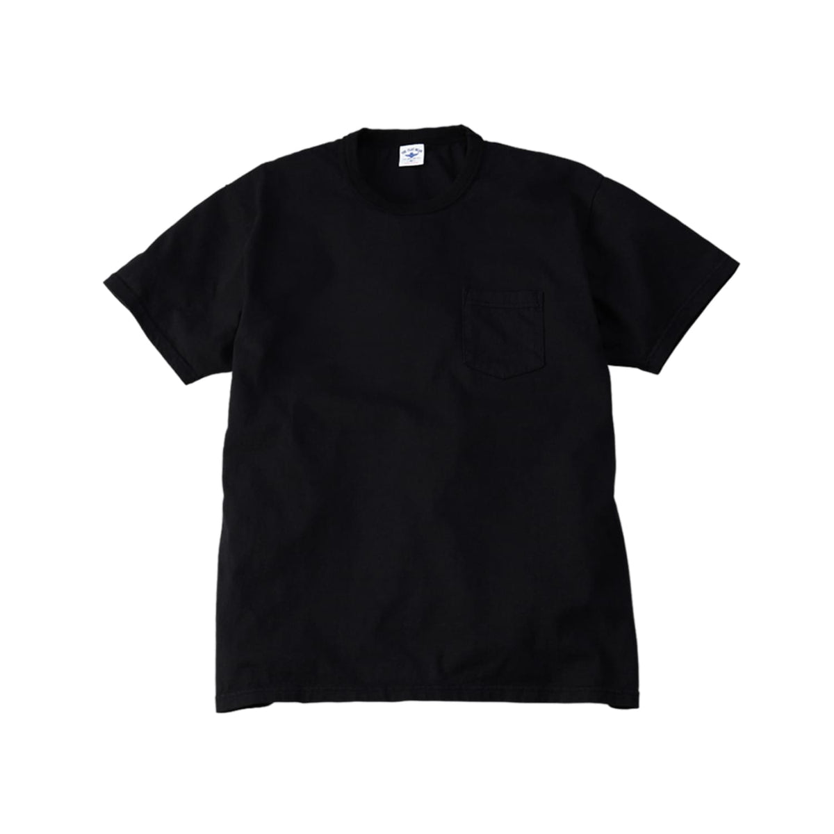 The Flat Head Heavyweight Pocket T-Shirt Black