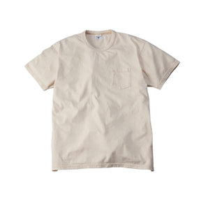 The Flat Head Heavyweight Pocket T-Shirt Natural