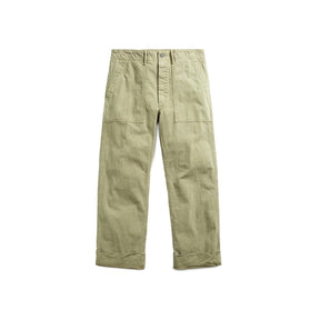 RRL Herringbone Utility Pant Brewster Green