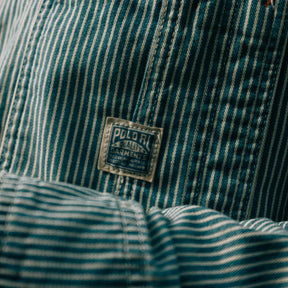 Polo Ralph Lauren Indigo Hickory-Stripe Utility Jacket