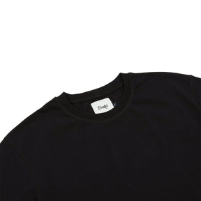 Drake's Black Cotton Crew Neck Hiking T-Shirt