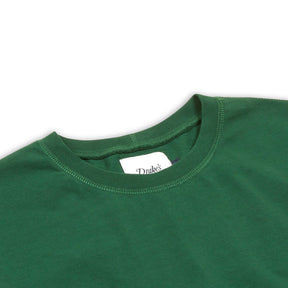 Drake's Forest Green Cotton Crew Neck Hiking T-Shirt