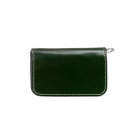 Iron Heart IHG-02-GRN Medium Shell Cordovan Wallet Green