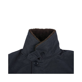 Iron Heart IHM-37-BLK Oiled Whipcord N1 Deck Jacket Black