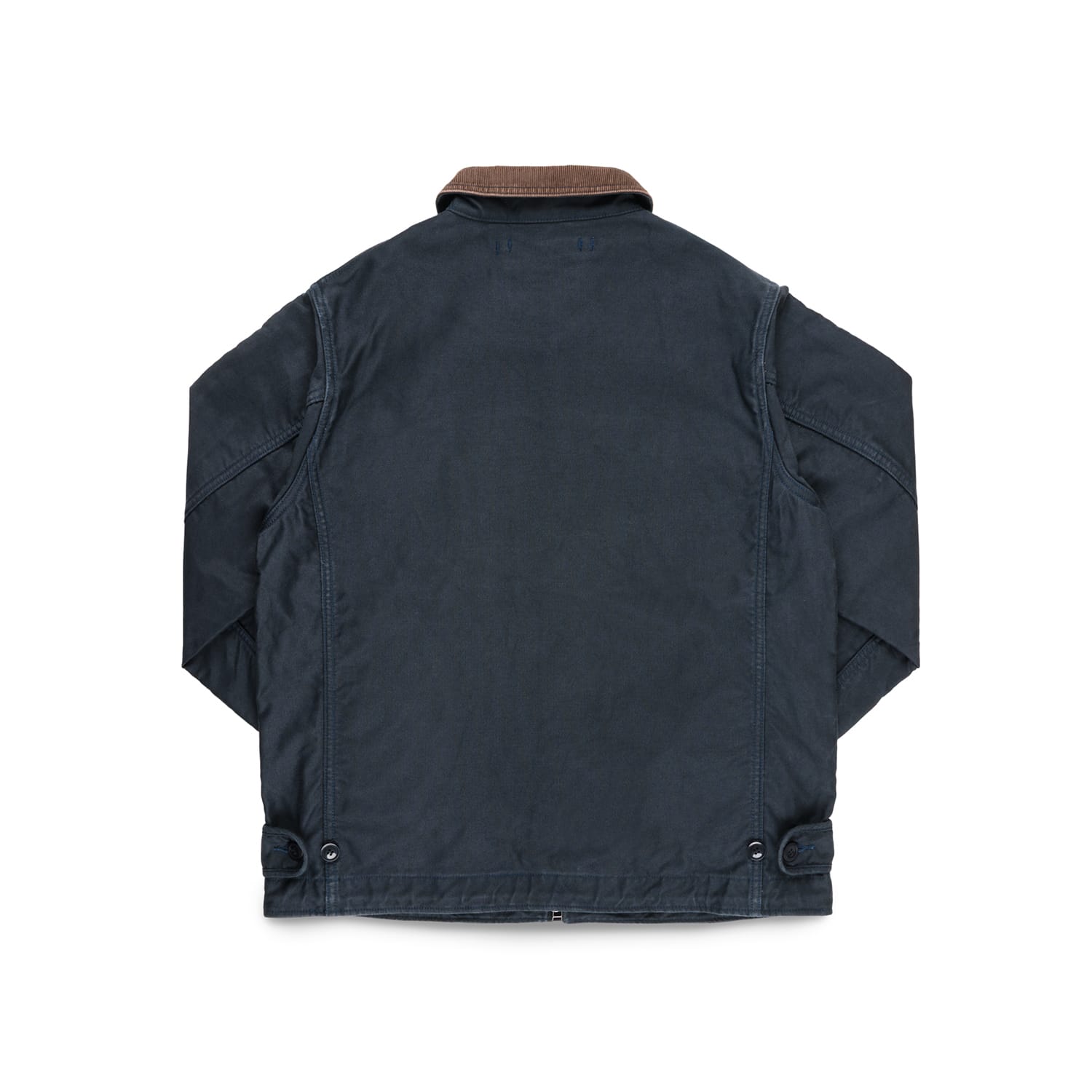 Iron Heart x Snake Oil Provisions IHM-48-NAV Whipcord Lightweight N1 Deck Jacket Navy