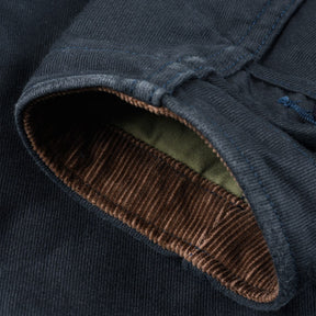 Iron Heart x Snake Oil Provisions IHM-48-NAV Whipcord Lightweight N1 Deck Jacket Navy