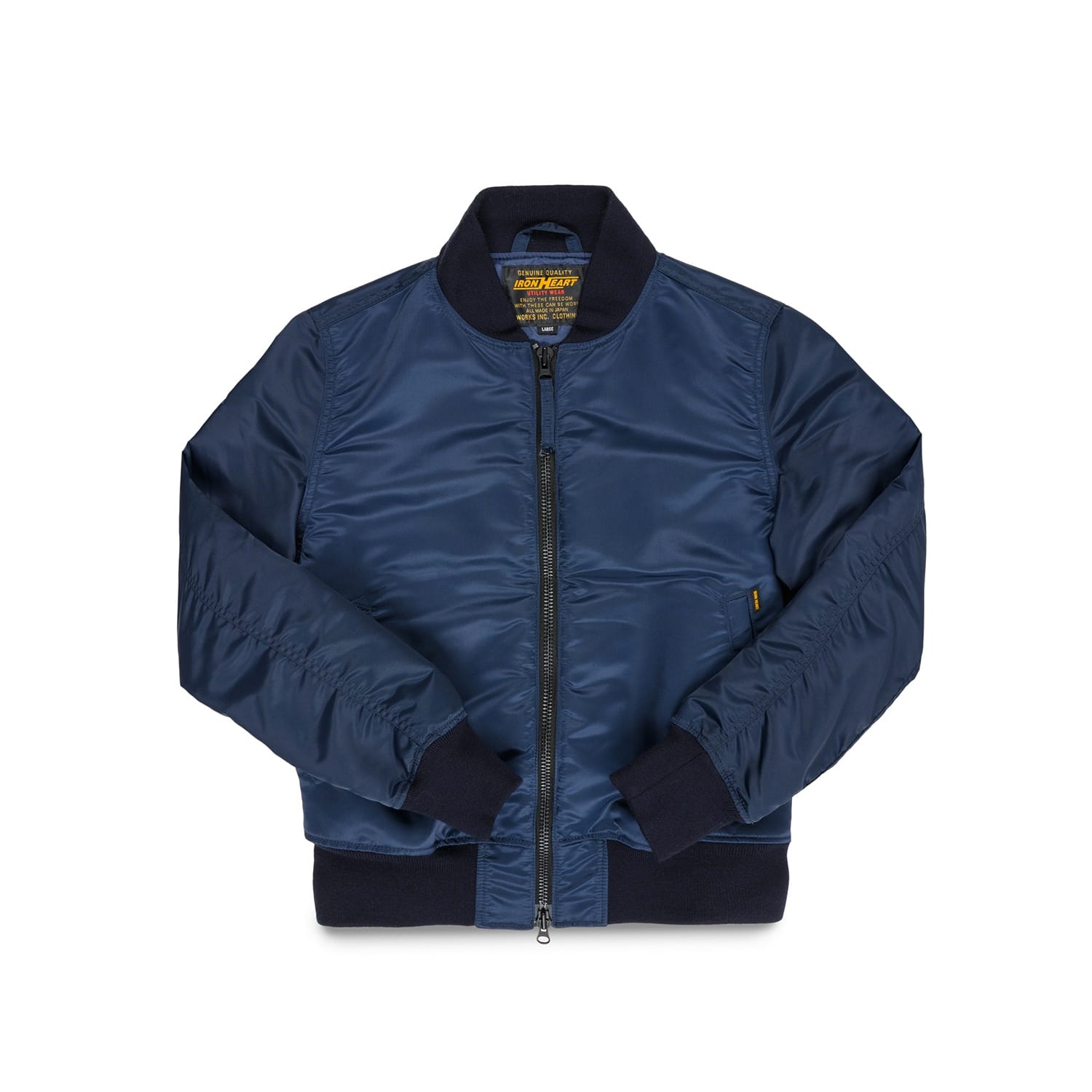 Iron Heart IHM-50-NAV 4.8oz Nylon Type L-2B Jacket Navy