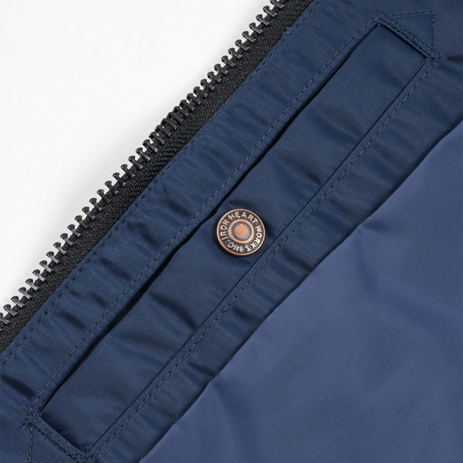 Iron Heart IHM-50-NAV 4.8oz Nylon Type L-2B Jacket Navy