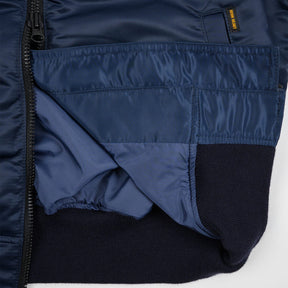 Iron Heart IHM-50-NAV 4.8oz Nylon Type L-2B Jacket Navy