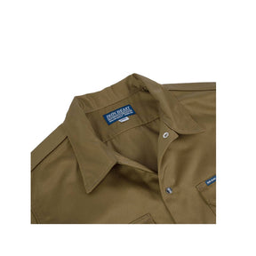 Iron Heart IHSH-383-BRN-NP 9oz T/C Mechanic Shirt Brown FINAL SALE