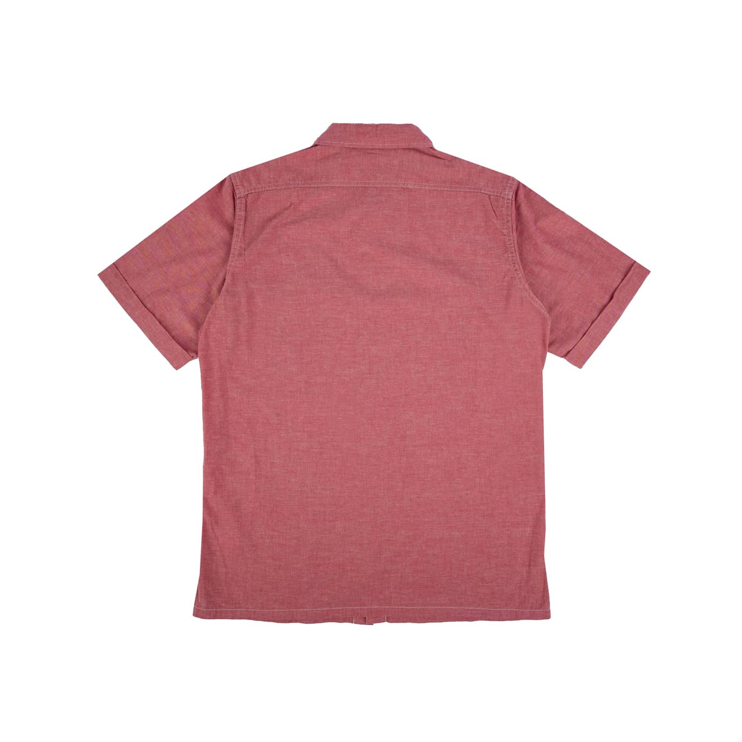 Iron Heart IHSH-388-RED Short Sleeved Summer Shirt Red