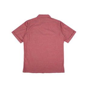 Iron Heart IHSH-388-RED Short Sleeved Summer Shirt Red