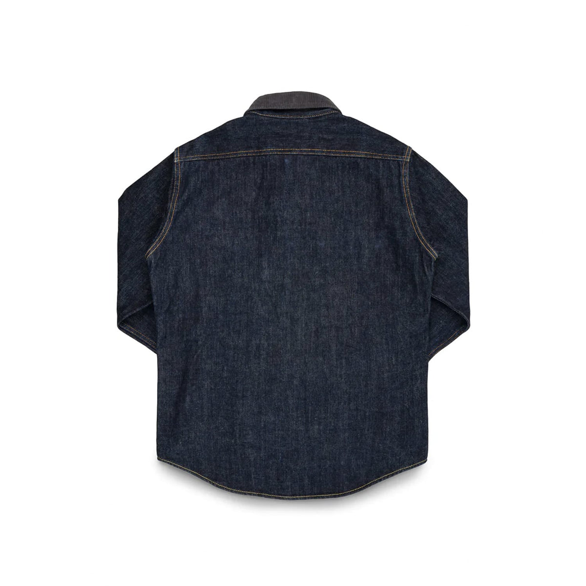 FALL 2025 IHSH-427-IND Iron Heart 16oz Vintage Selvedge Denim CPO Shirt Indigo