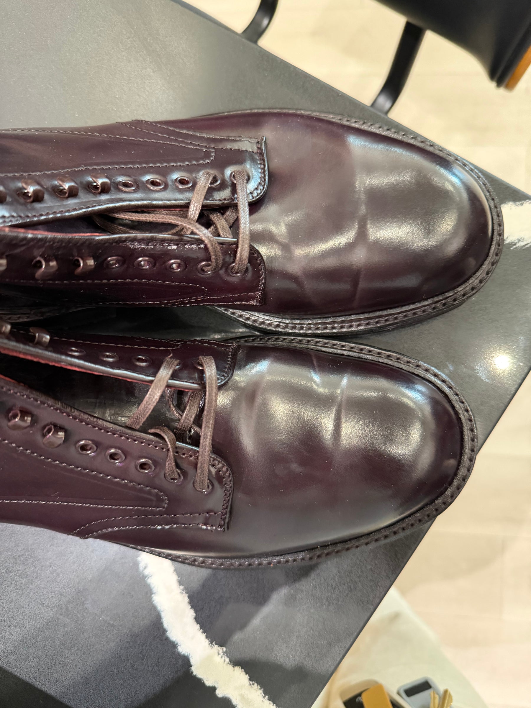 Alden x Snake Oil Provisions Wick Boot Color 8 FLOOR DISPLAY FINAL SALE