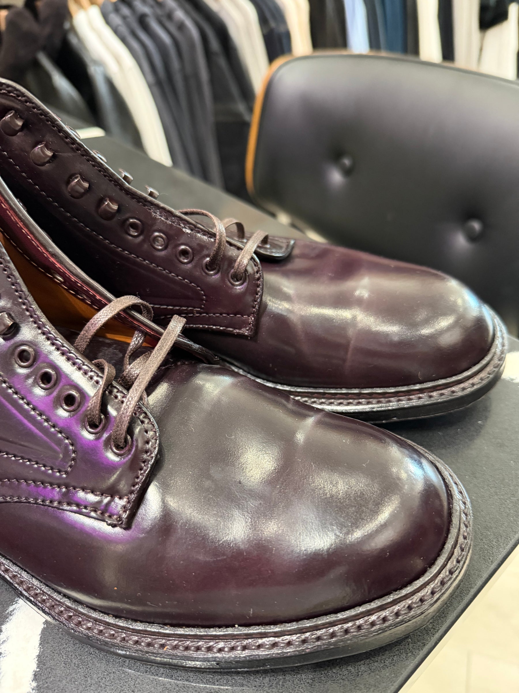 Alden x Snake Oil Provisions Wick Boot Color 8 FLOOR DISPLAY FINAL SALE