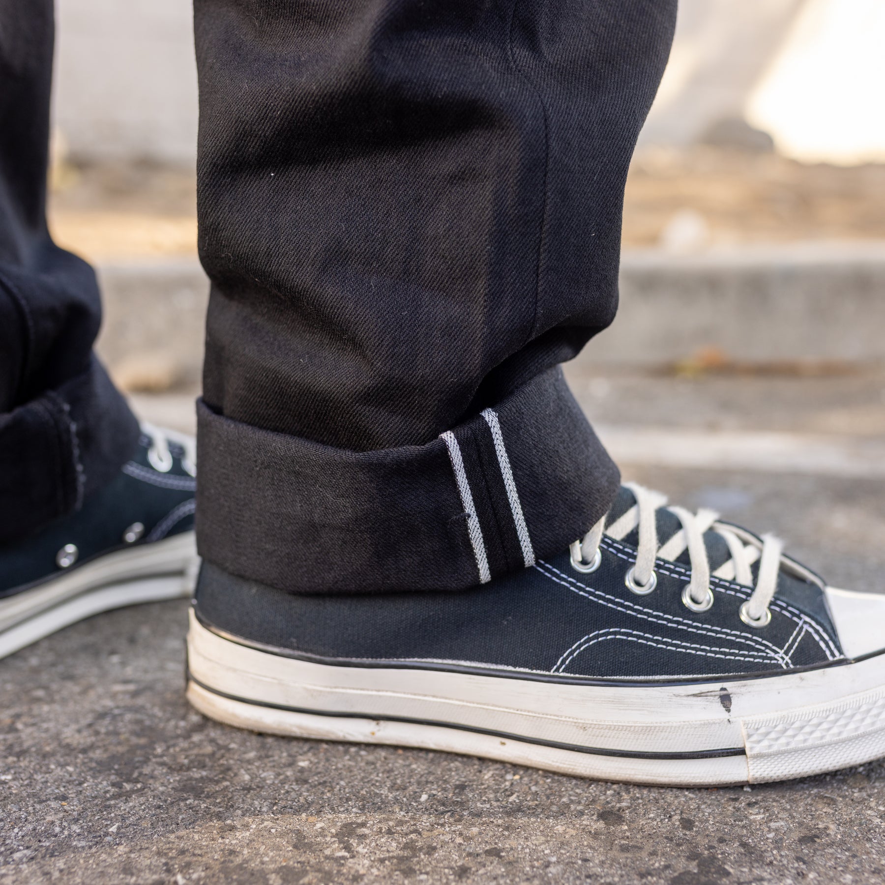 UES 400-TB Tapered Leg Jean Black