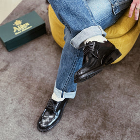 Alden x Snake Oil Provisions Wick Oxford Black Shell