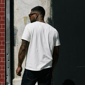Imogene + Willie Cotton Project Tee Vintage White