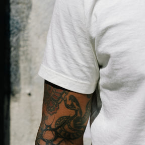 Imogene + Willie Cotton Project Tee Vintage White