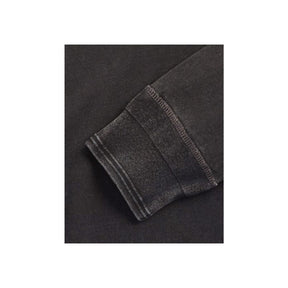 RRL Indigo Jersey Henley Shirt Sulphur Black