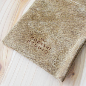 Kobashi Studio Japanese Beads Long Necklace Black | White | Dark Cherry