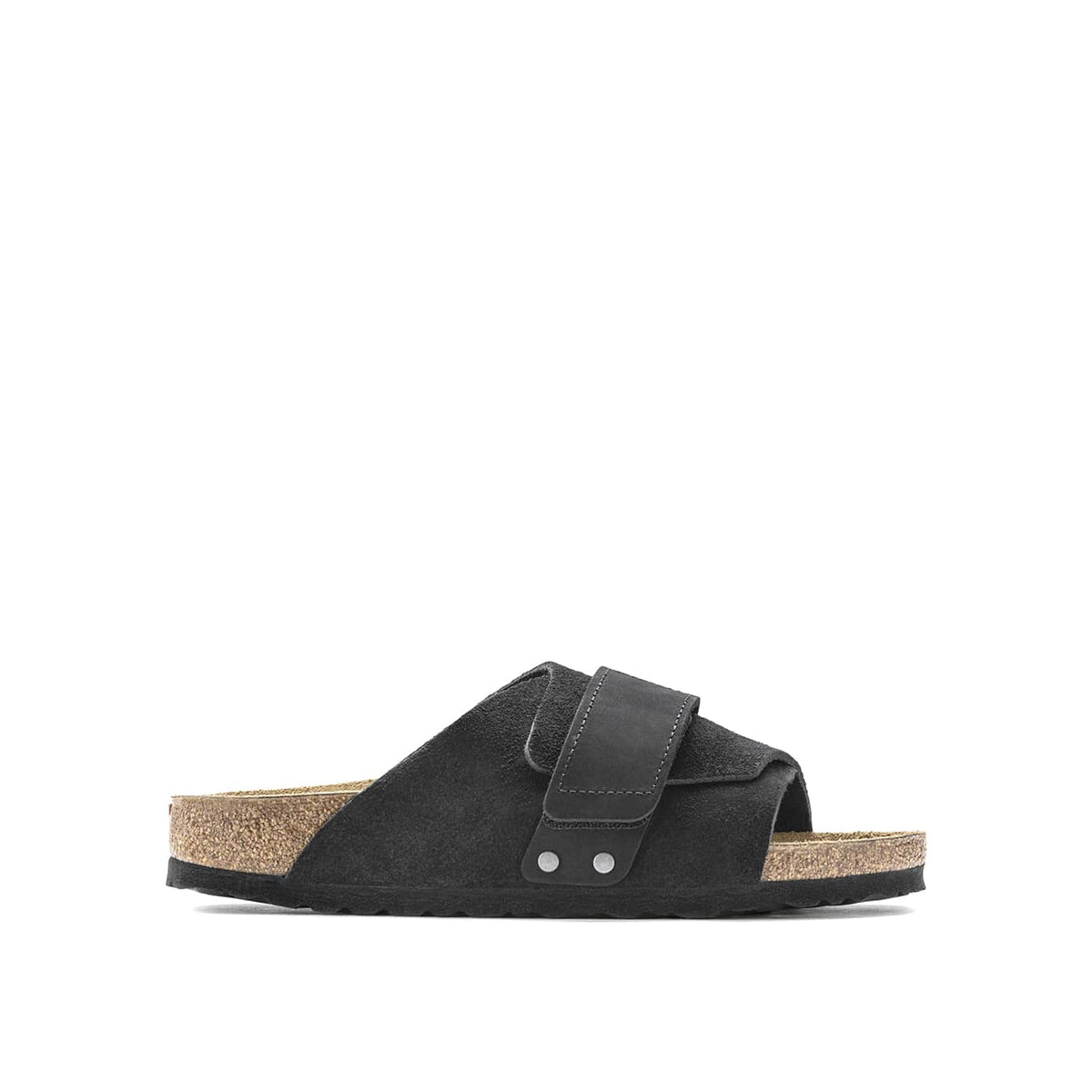 Birkenstock Kyoto Nubuck Suede Leather Black FINAL SALE
