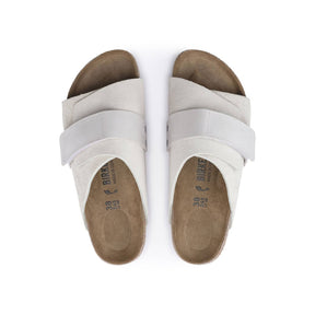 Birkenstock Kyoto Nubuck Suede Leather Antique White FINAL SALE