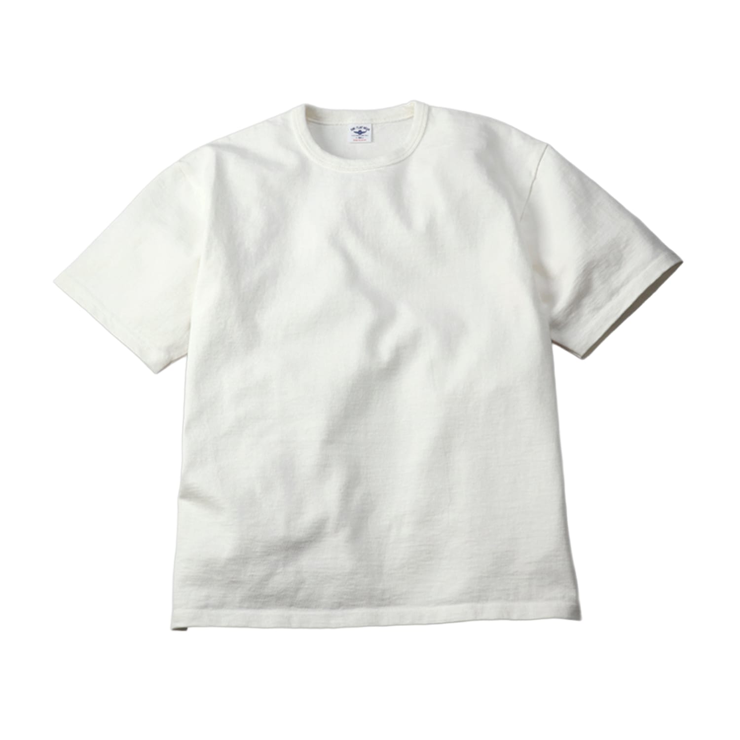 The Flat Head FN-HTK-001 Loopwheel Heavy Short Sleeve Tee White