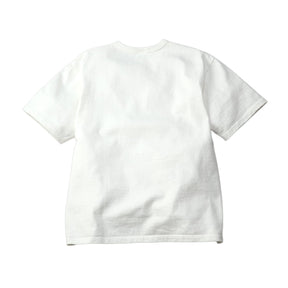 The Flat Head FN-HTK-001 Loopwheel Heavy Short Sleeve Tee White