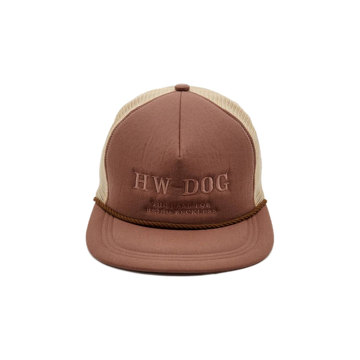 H.W. Dog & Co. Mesh Trucker Cap Brown
