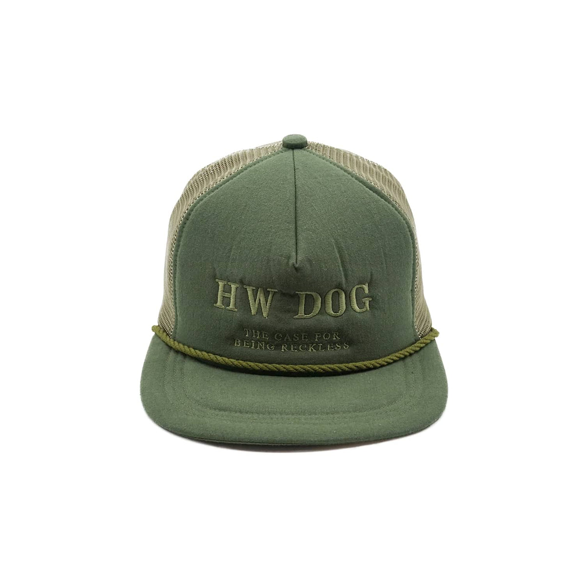 H.W. Dog & Co. Mesh Trucker Cap Olive