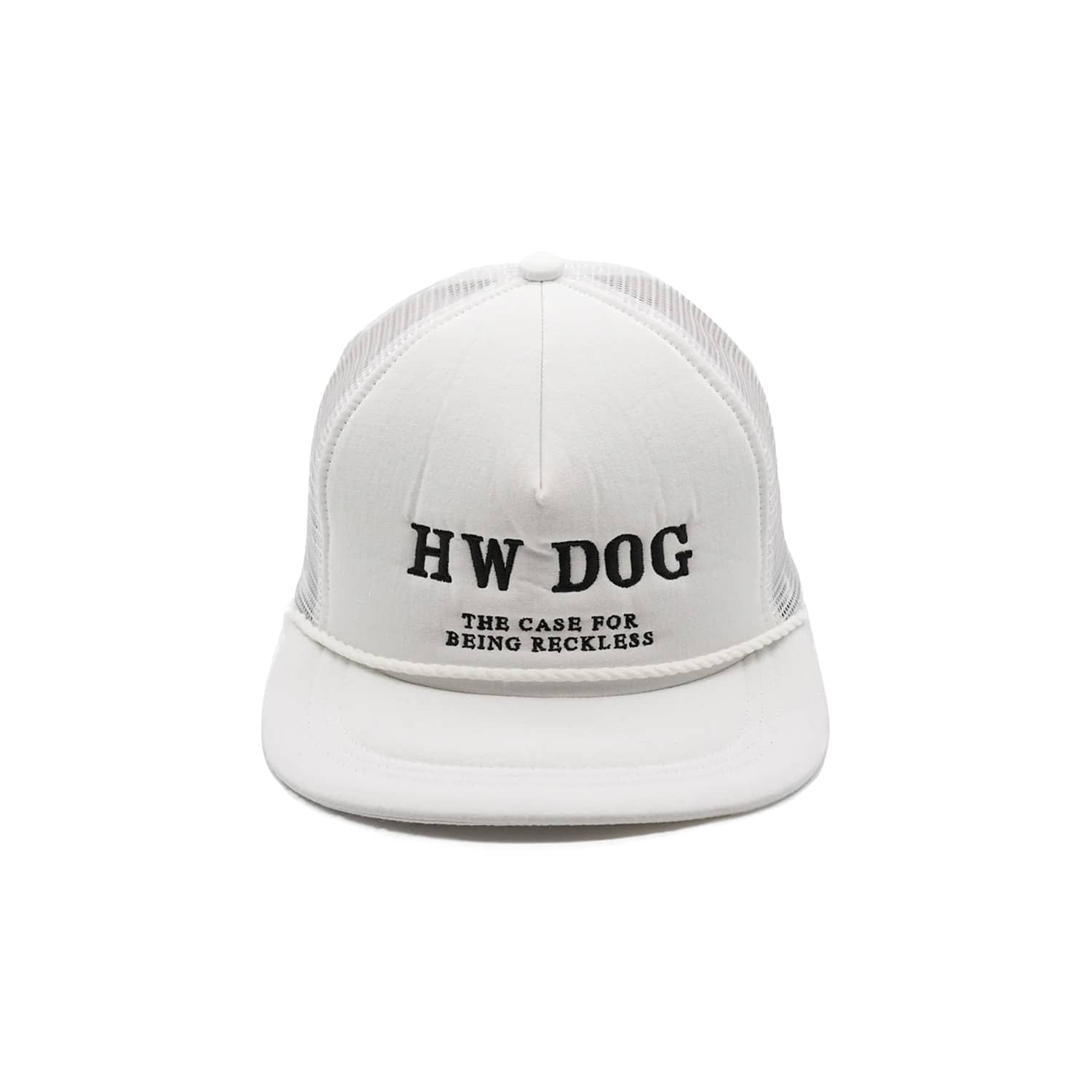 H.W. Dog & Co. Mesh Trucker Cap White