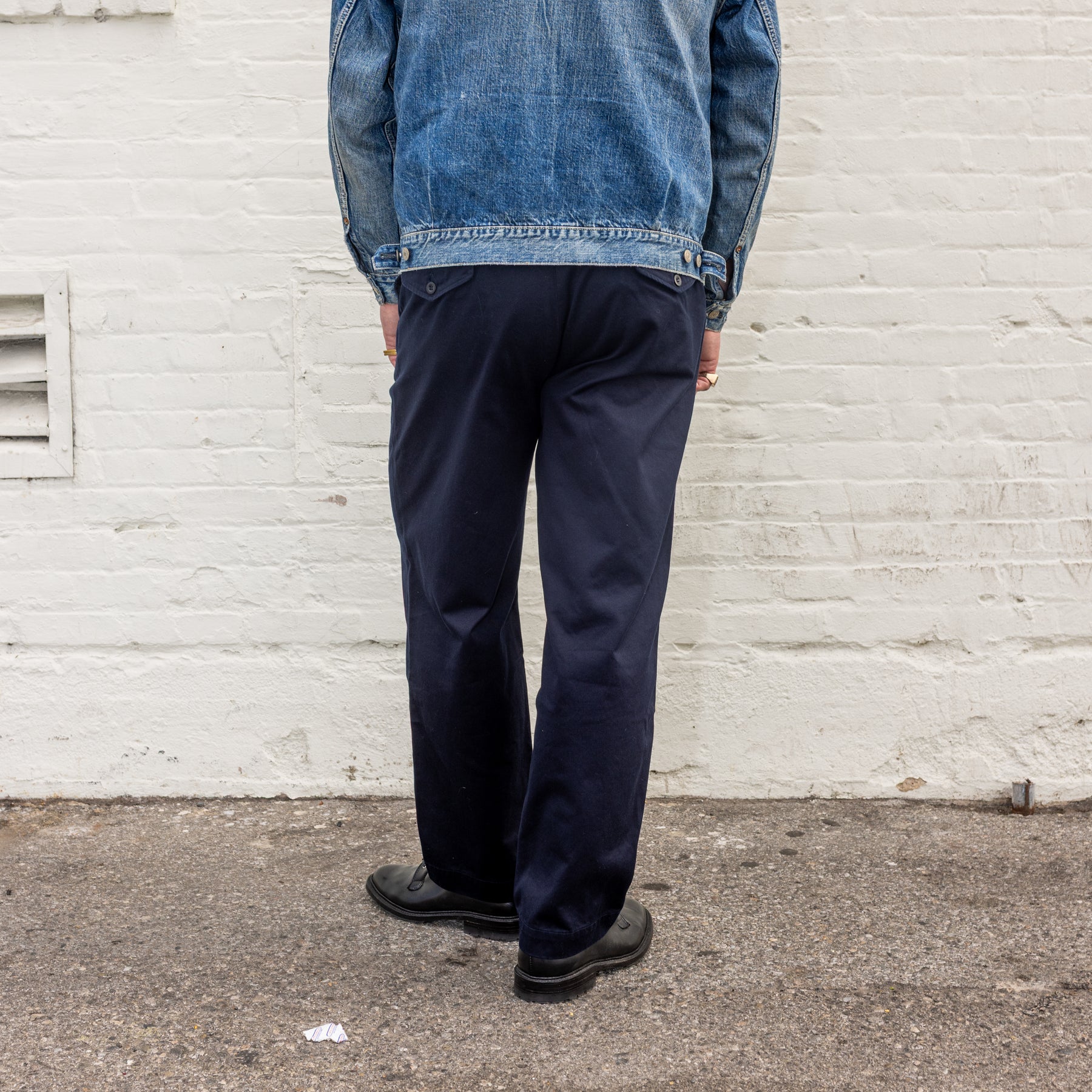 Momotaro MMPT6003 Westpoint Trousers Navy