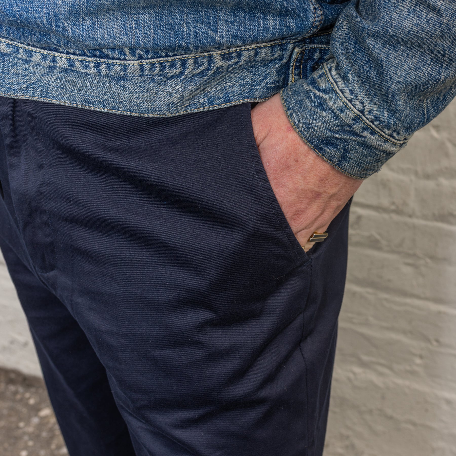 Momotaro MMPT6003 Westpoint Trousers Navy